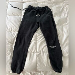Fear of God essentials black sweatpants